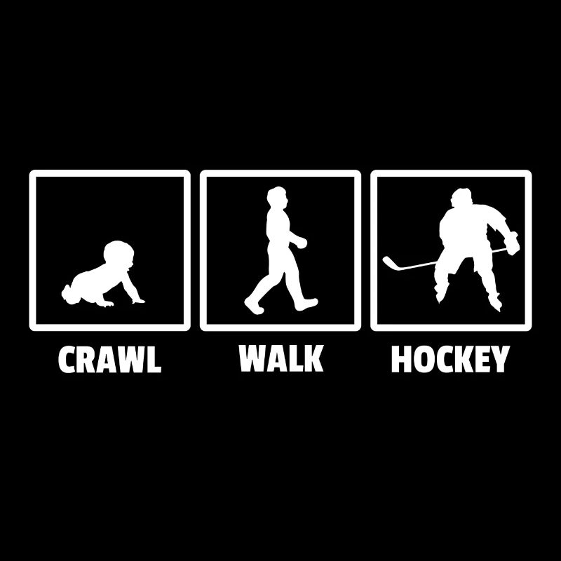 Evolution Hockey Hockeyspieler Eishockey Geschenk
