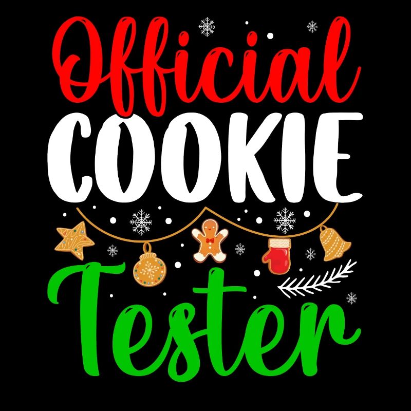 Official Cookie Tester Sweets Christmas