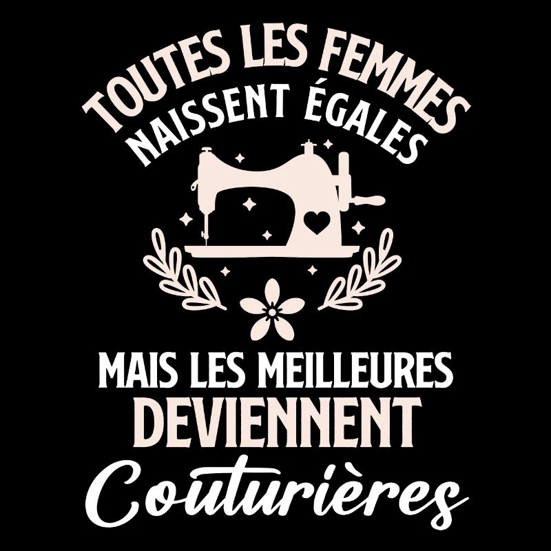 Couturière machine à coudre