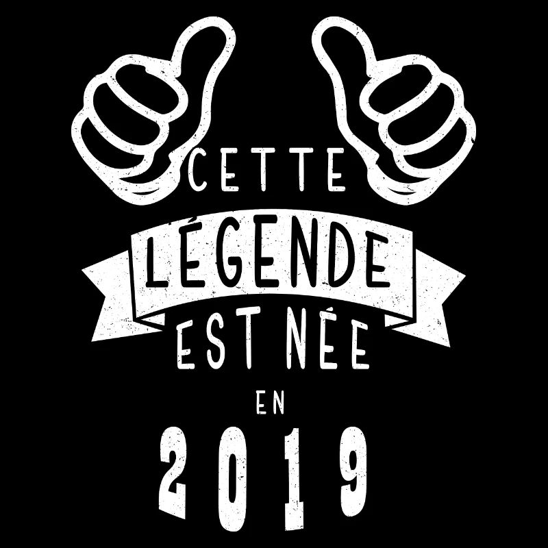 Légende 2019 Authentic 2019 Vintage Bursdag