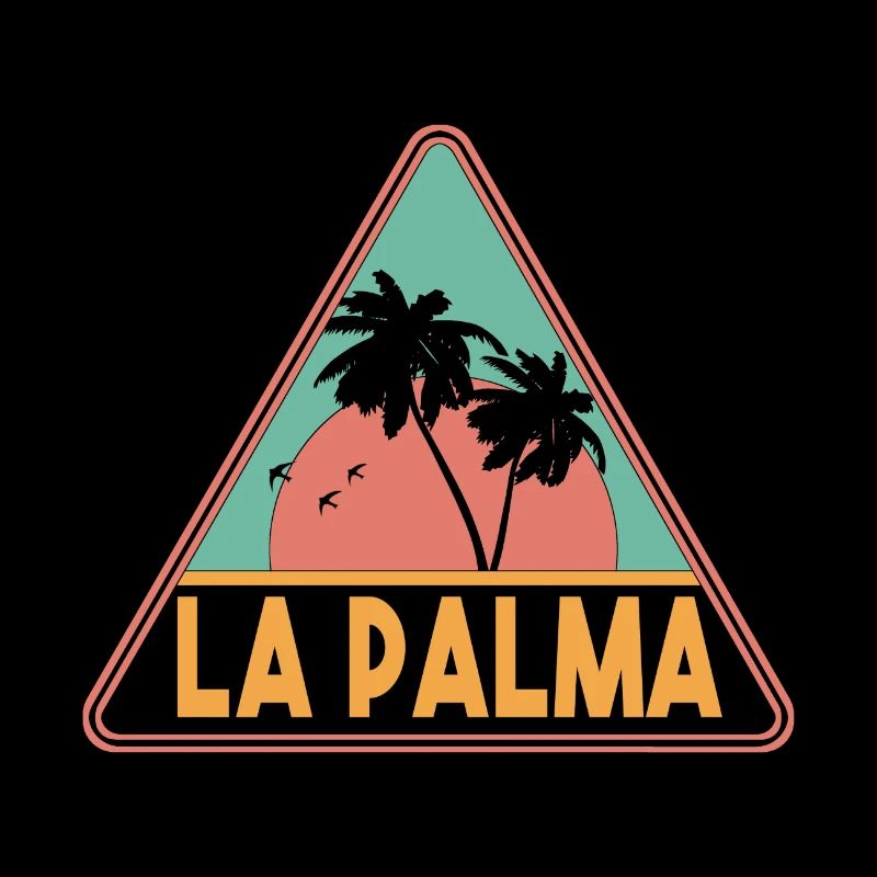 Triangle Palm Trees La Palma
