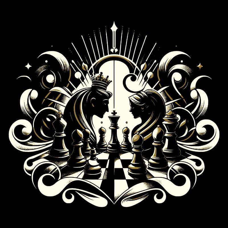 Golden Chess Pair