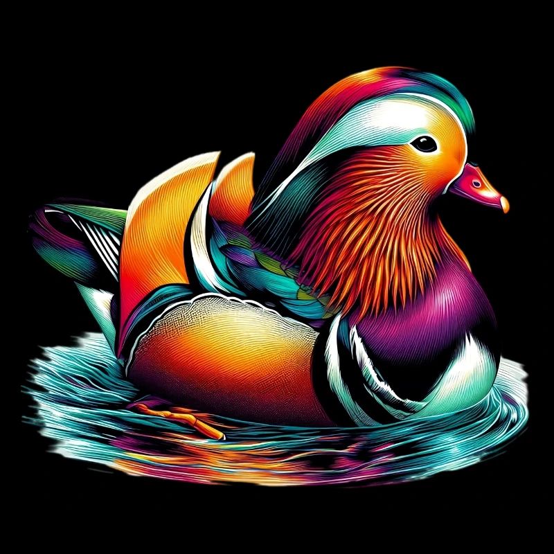 Mandarin duck