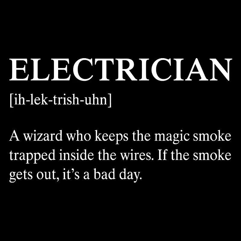 Description technique de l’électricien drôle