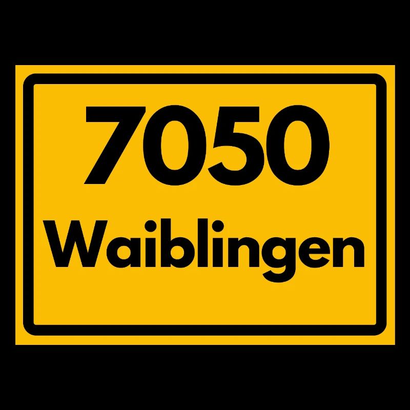 ANCIEN CODE POSTAL RETRO 7050 WAIBLINGEN HEIMAT