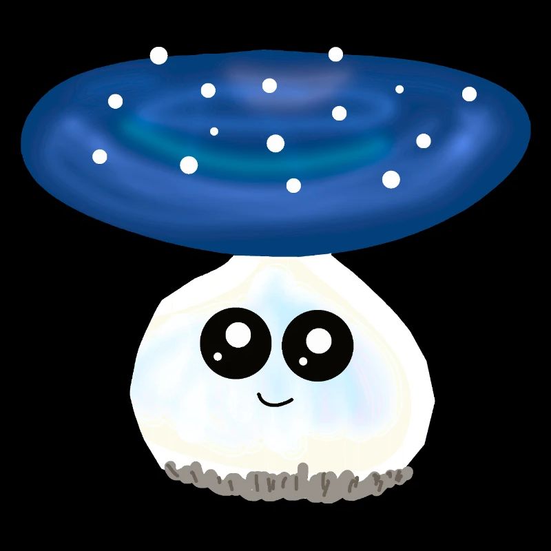 Champignons doux kawaii