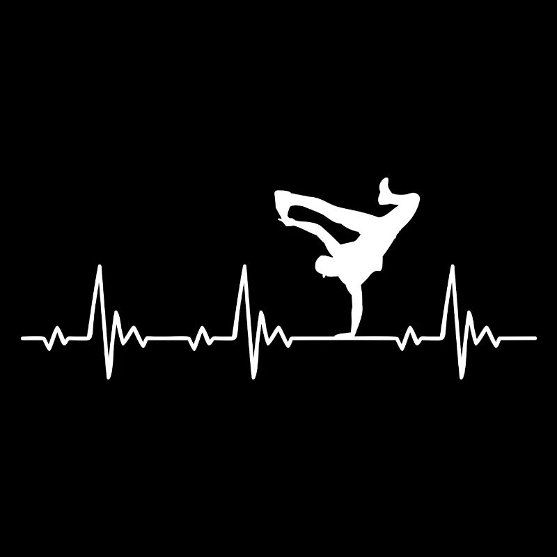 Streetdance breakdance heartbeat frequency pulse