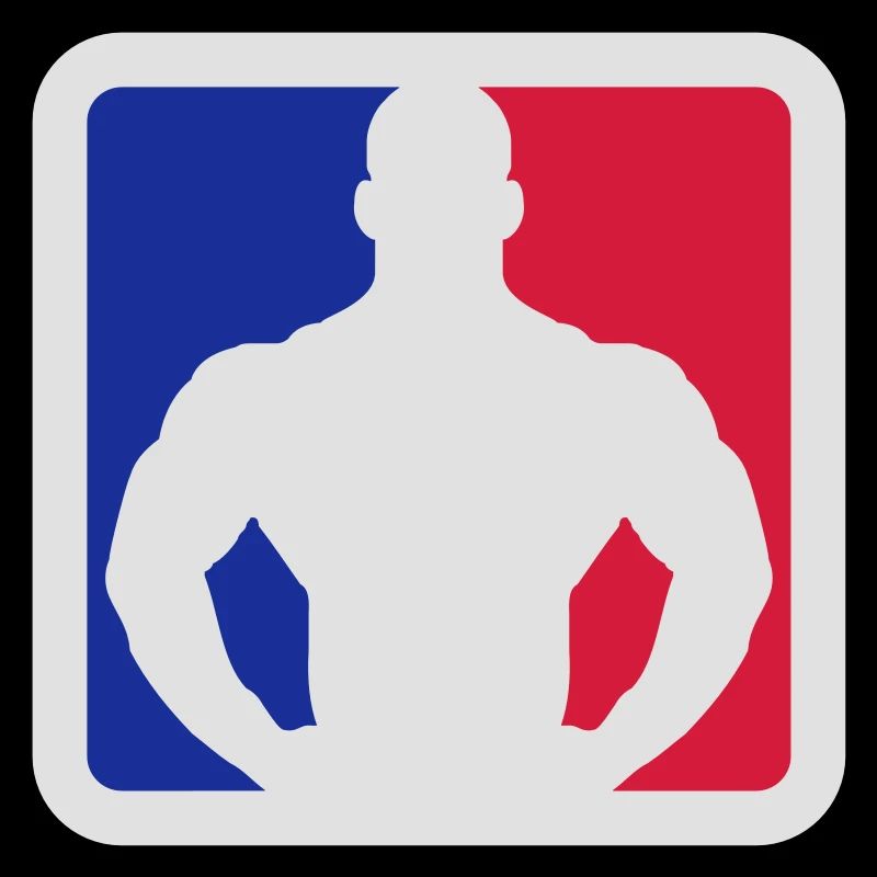Bodybuilder Sport Logo Design
