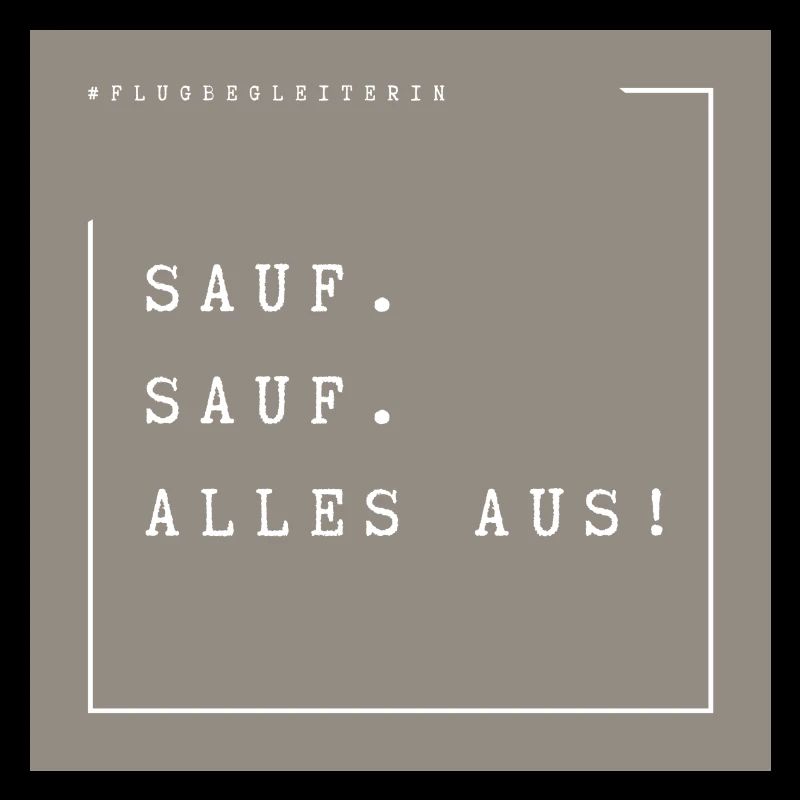 Ich spricht Eure Flugbegleiterin