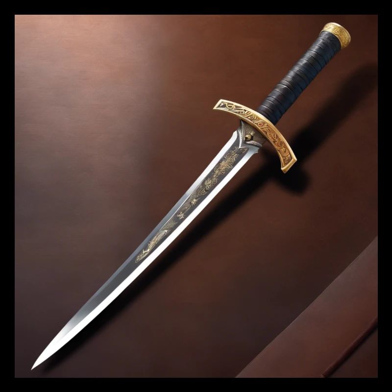 Conception d’affiche Sabre Samouraï