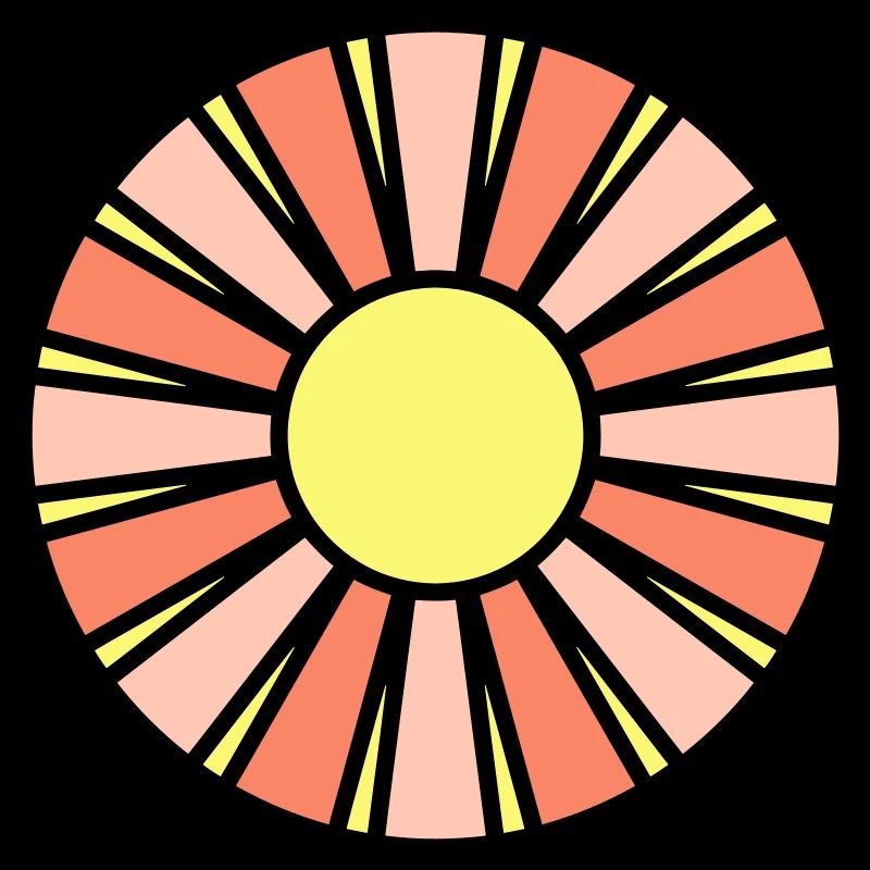 Bright Sun Rays Summer Glow Light Warmth