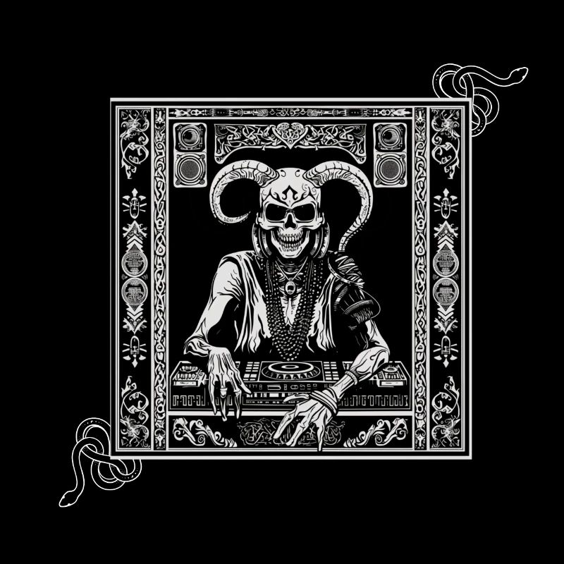 Tonight we dance with the Devil - Techno Design