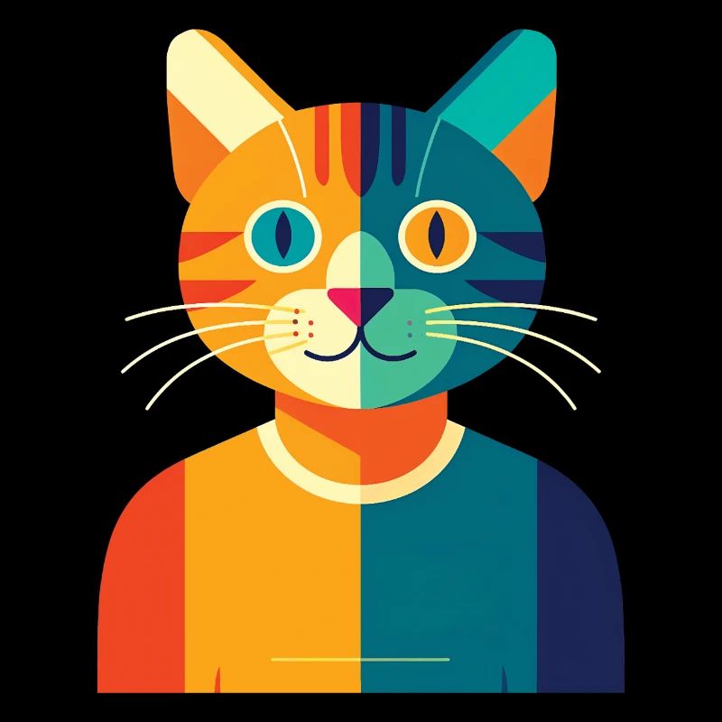 CAT MULTICOLORE – Baby & Kinder
