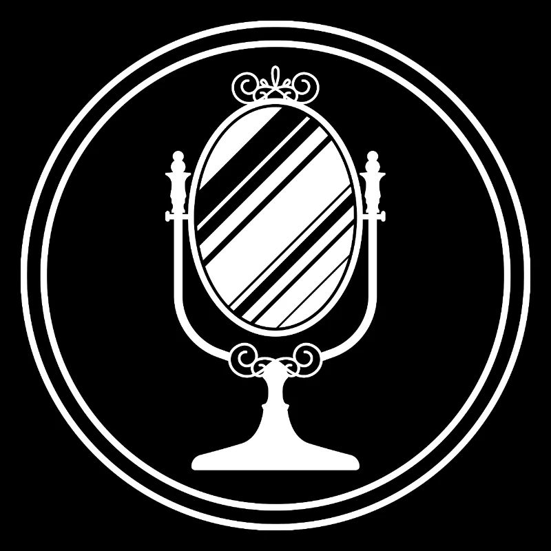 Mirror Icon Silhouette