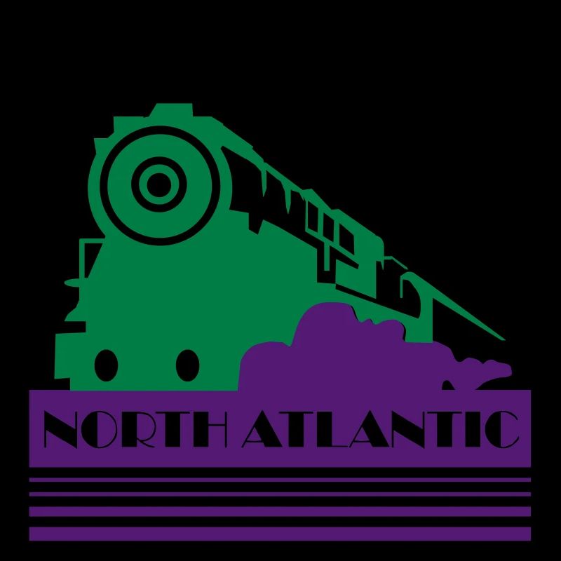 Nordatlantische Art-déco-Eisenbahn