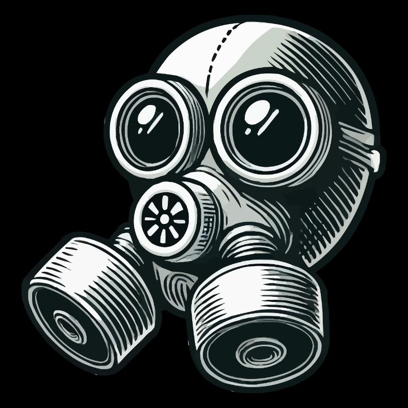 masque à gaz