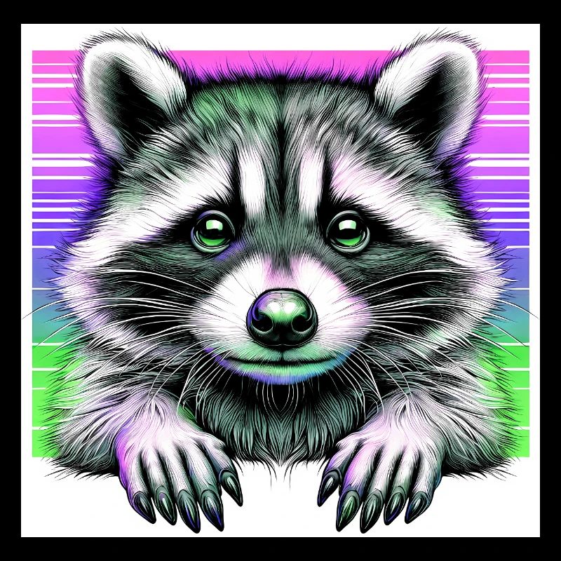 Waschbär