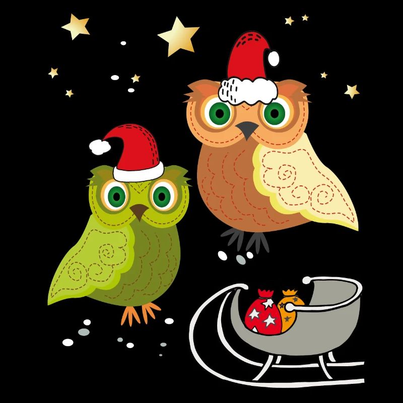 Hiboux de Noël