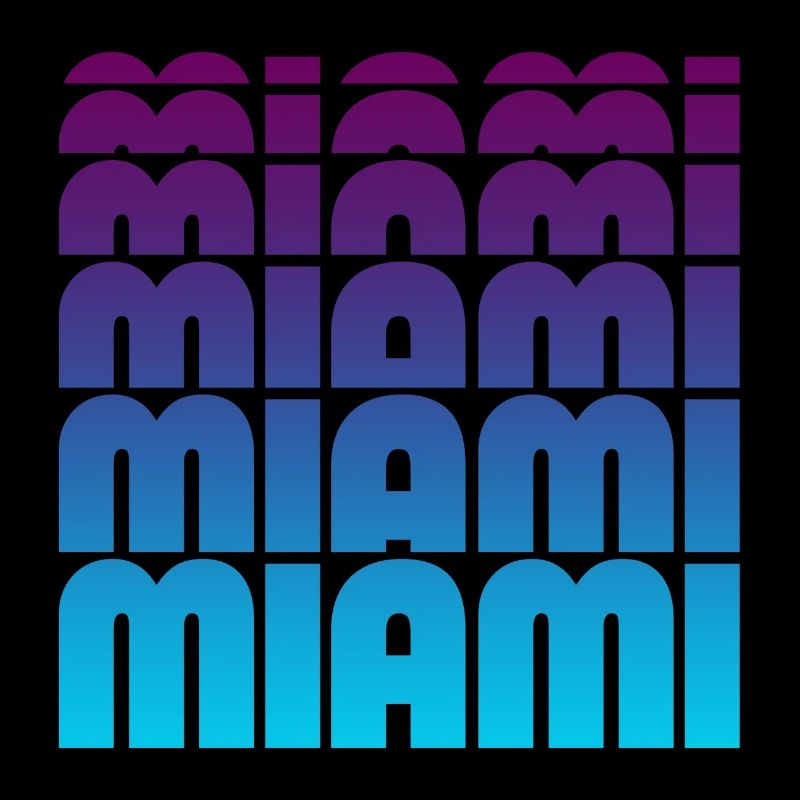 Miami Grid Gradient