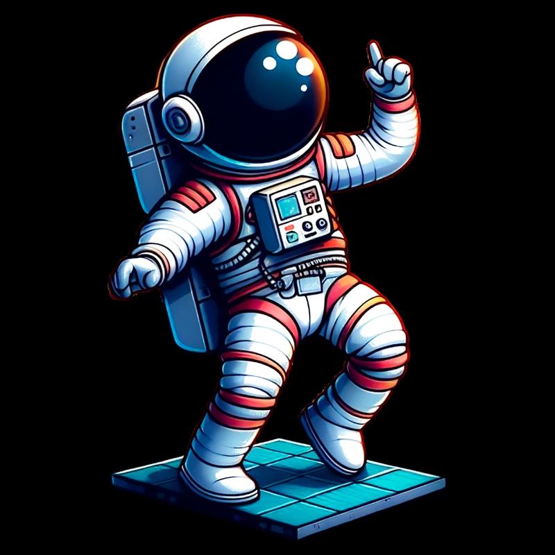 Héros De L'Espace - Mignon Astronaut