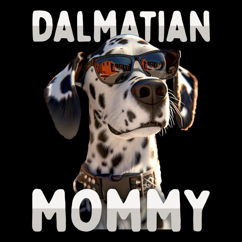 Dalmatiner Mommy Hunde Mama Mutter Muttertag Mom