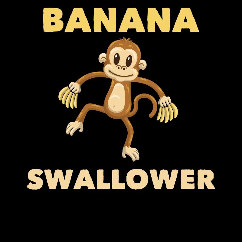 Affe Bananenschlucker Gorilla