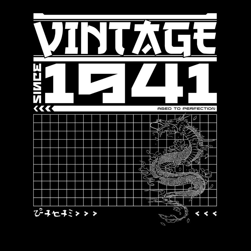 Samurai-Geist seit 1941 - 84. Geburtstag Drache