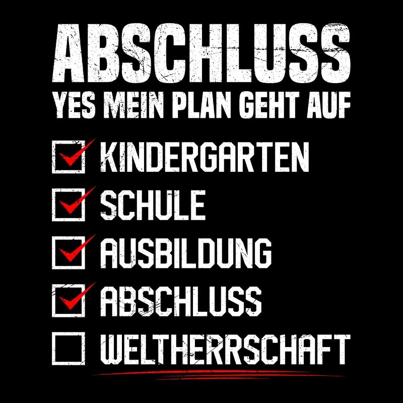 Abi ABSCHLUSS YES MEIN PLAN GEHT AUF Lustiges