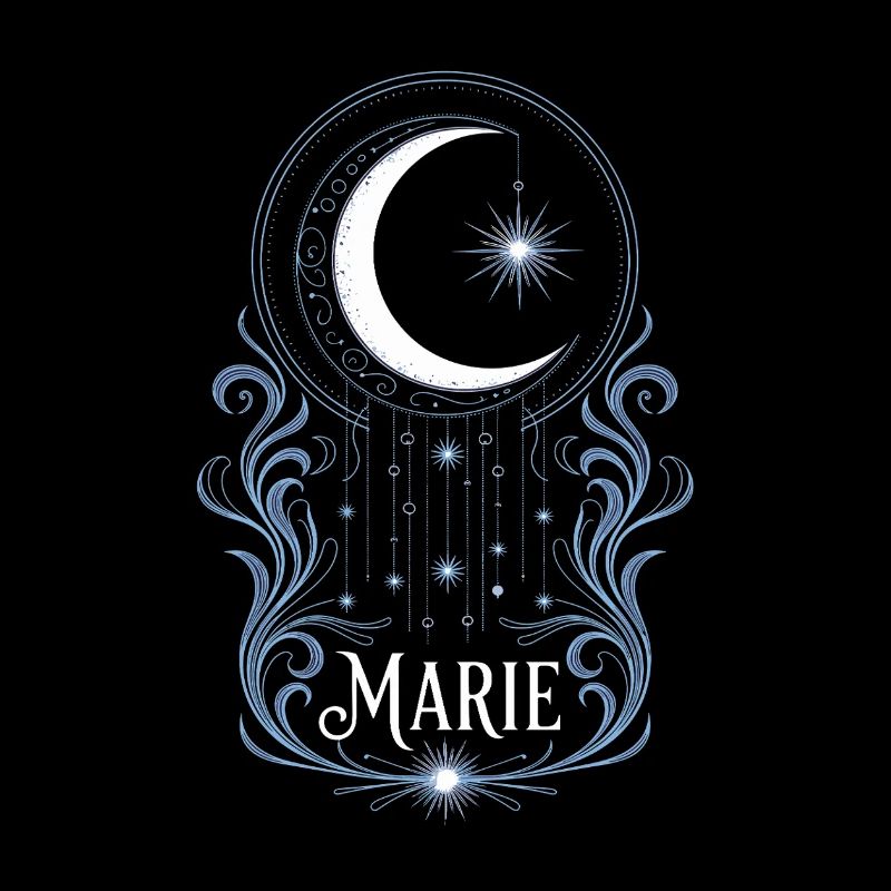 Conception mystique de la lune nommée « Marie »