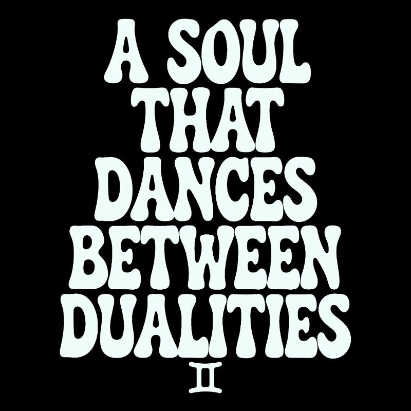 Gemini soul dancing between dualities