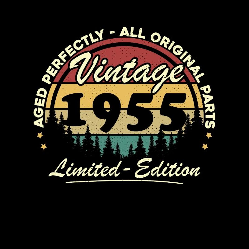 1955 Vintage Retro Geburtstagsgeschenk