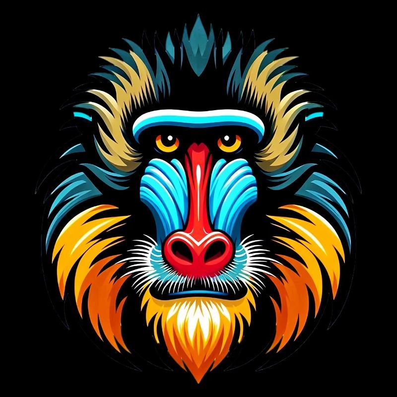 Mandrill-Affe