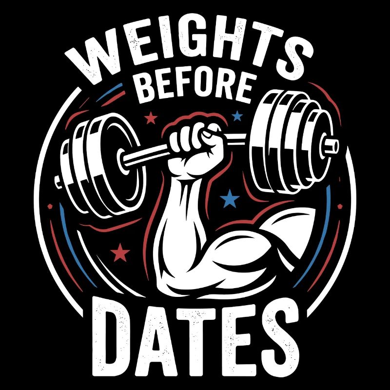 Poids avant les dates – humour de puissance
