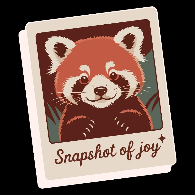 Red Panda Snapshot Joy