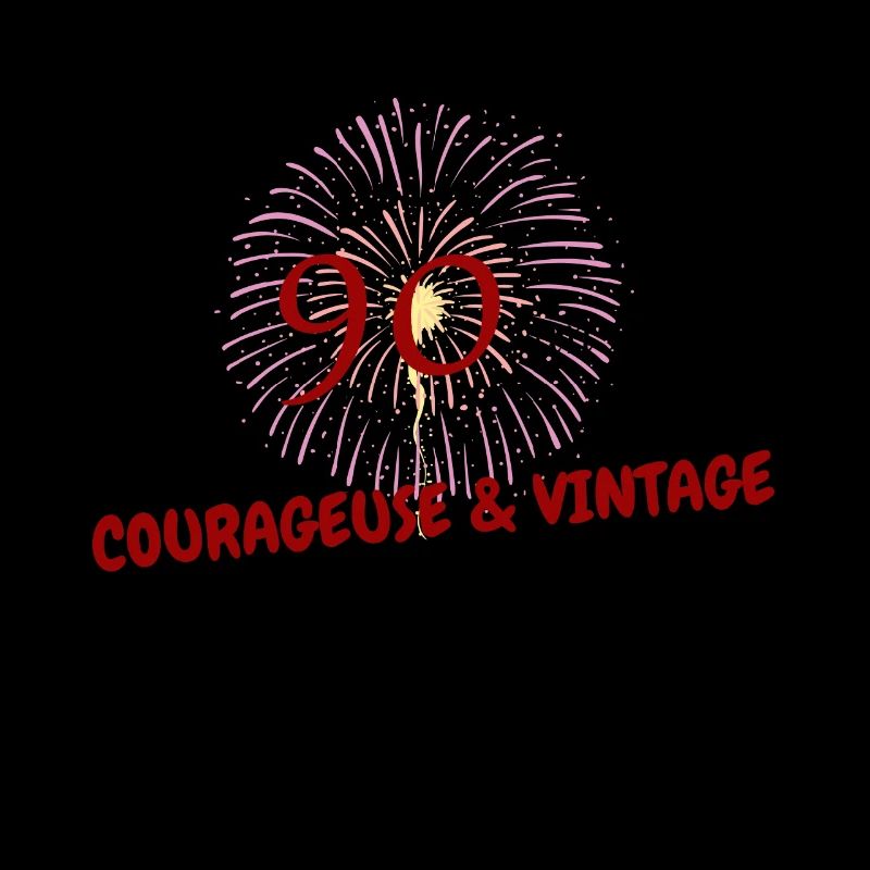 90 ans vintage et courageuse
