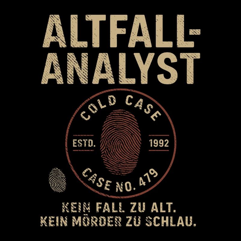Altfall-Analyst – Cold Case Shirt