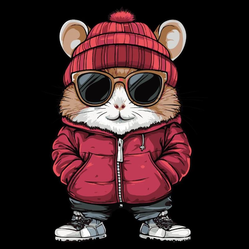 Hamster Winter Comic