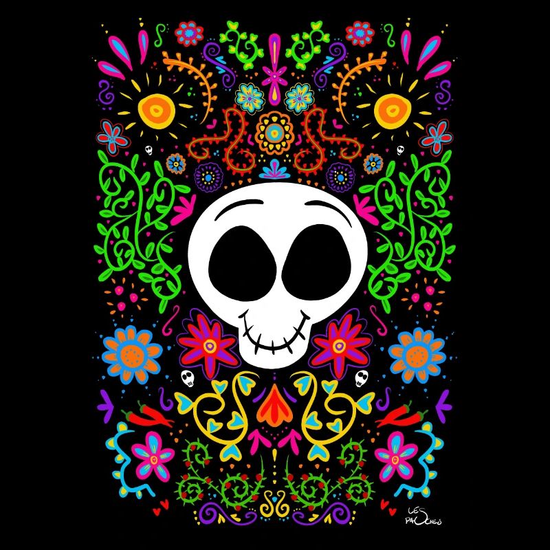 Skull - Dia de les muertos