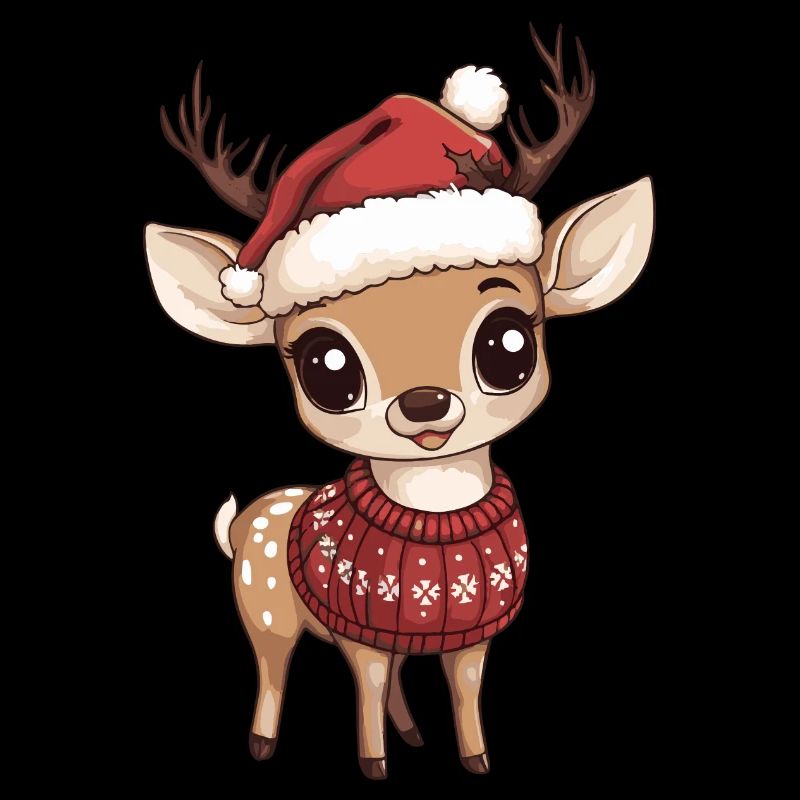 Deer Christmas Comic