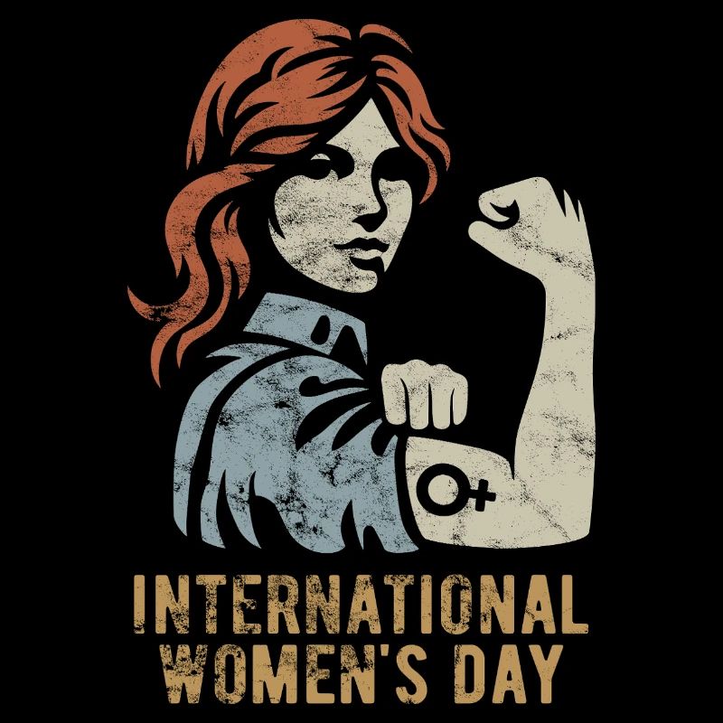 International Women's Day - Retro Geschenk