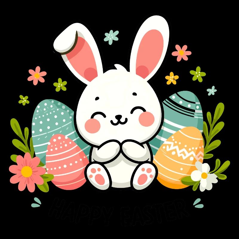 Joyeux lapin de Pâques