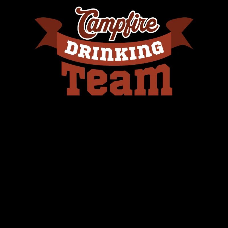 Camping Team Monogram Design