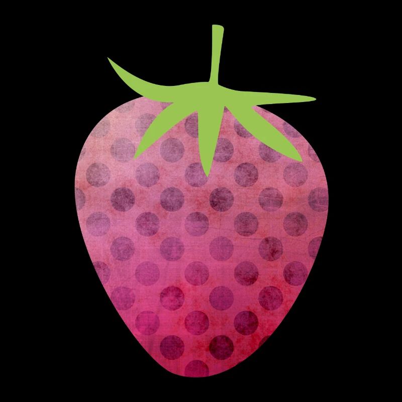 Strawberry Spring Pattern Fruit Spring Pink Fruit