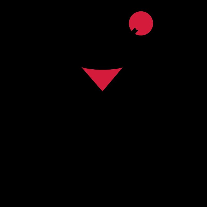 Martini cocktail glass