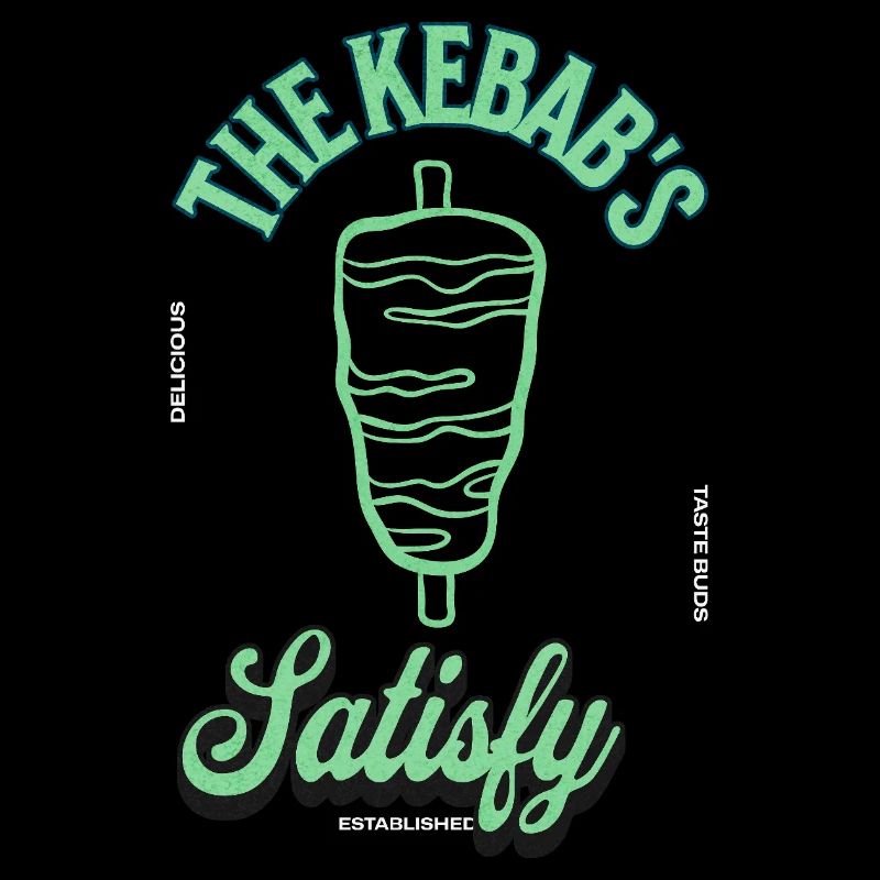 Le design satisfait du kebab
