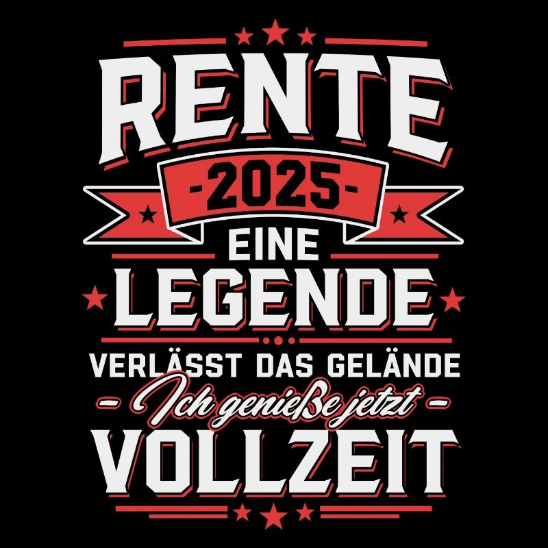 Rente 2025 Ruhestand Rentner Geschenk