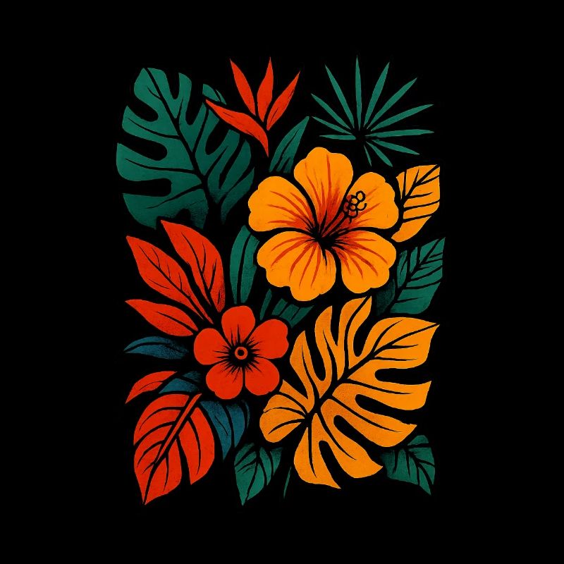 Tropischer Blütenrausch