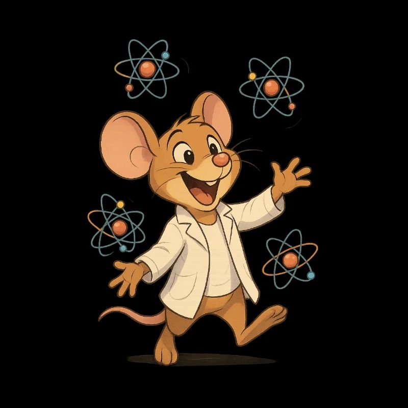 Atomic Scientist Mouse