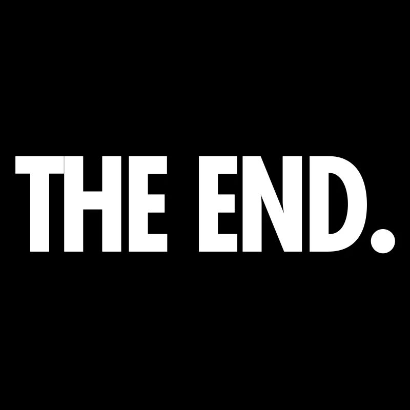the end.
