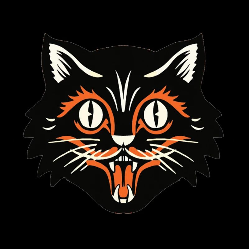 Schwarze Katze